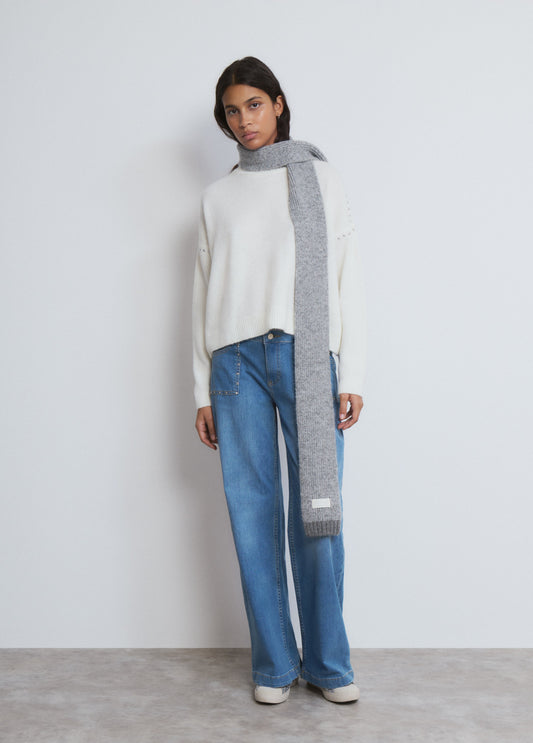 Bufanda estrecha lurex