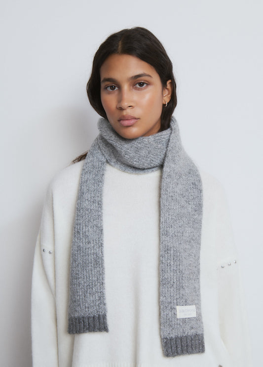 Bufanda estrecha lurex