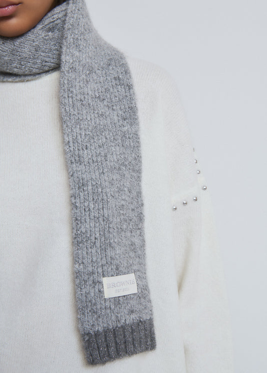 Bufanda estrecha lurex