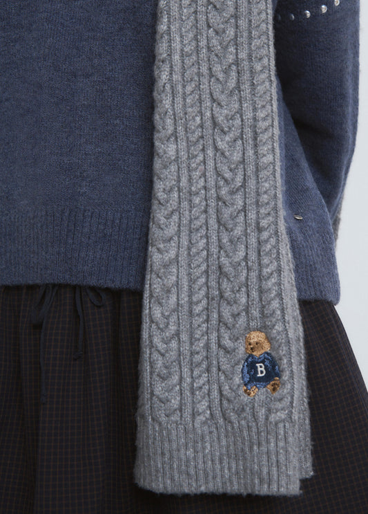 Bufanda trenzada perro