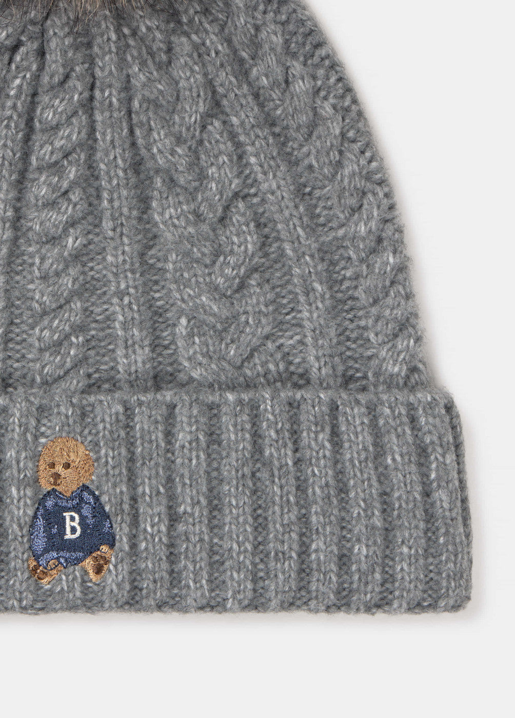 Gorro trenzado perro