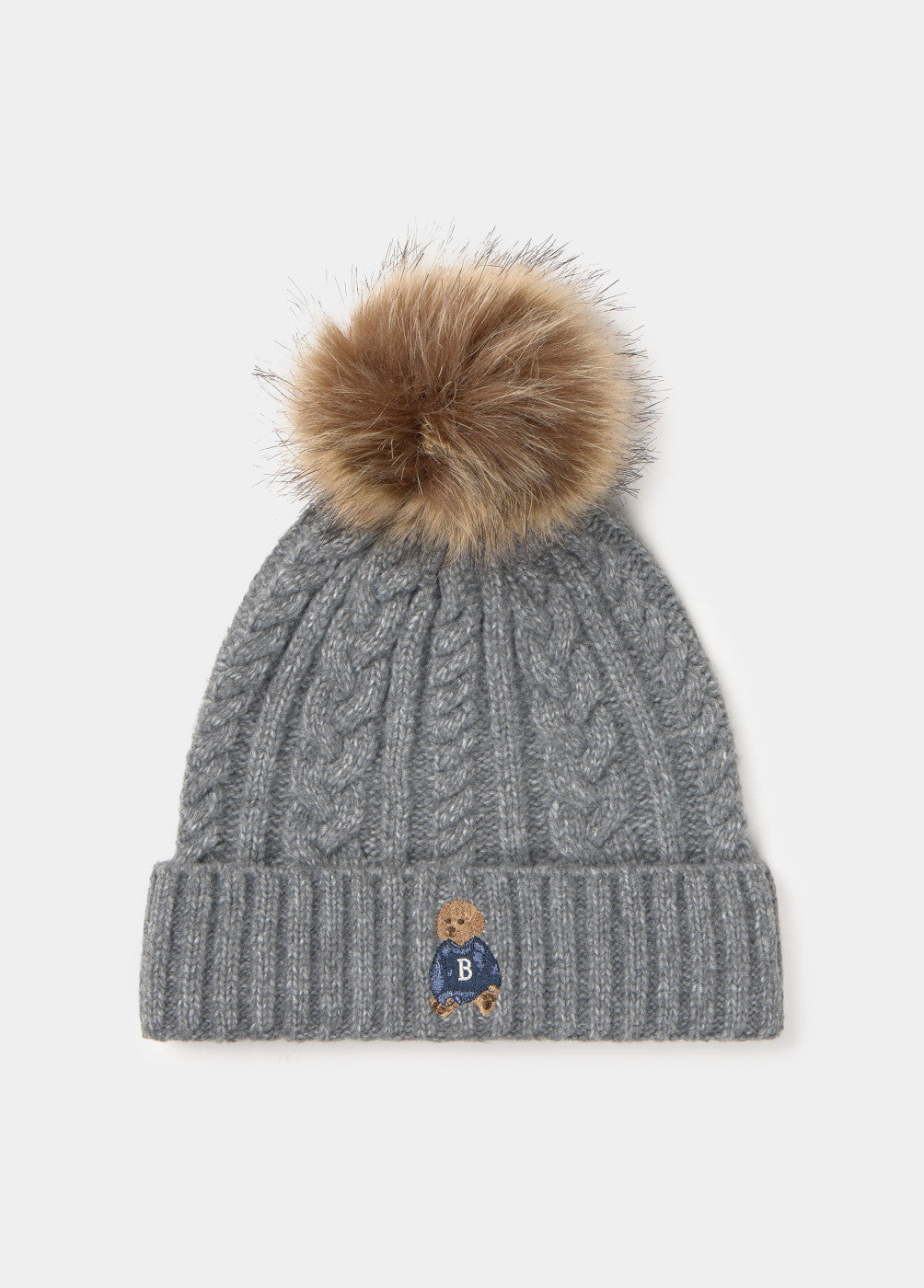 Gorro trenzado perro