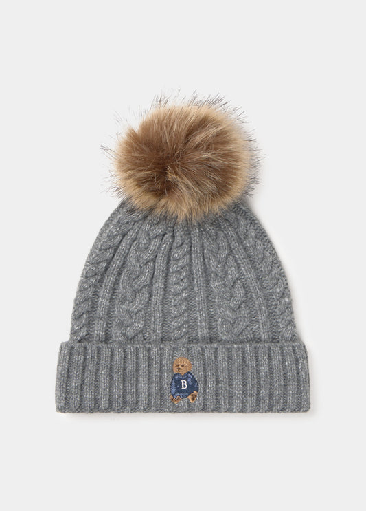 Gorro trenzado perro