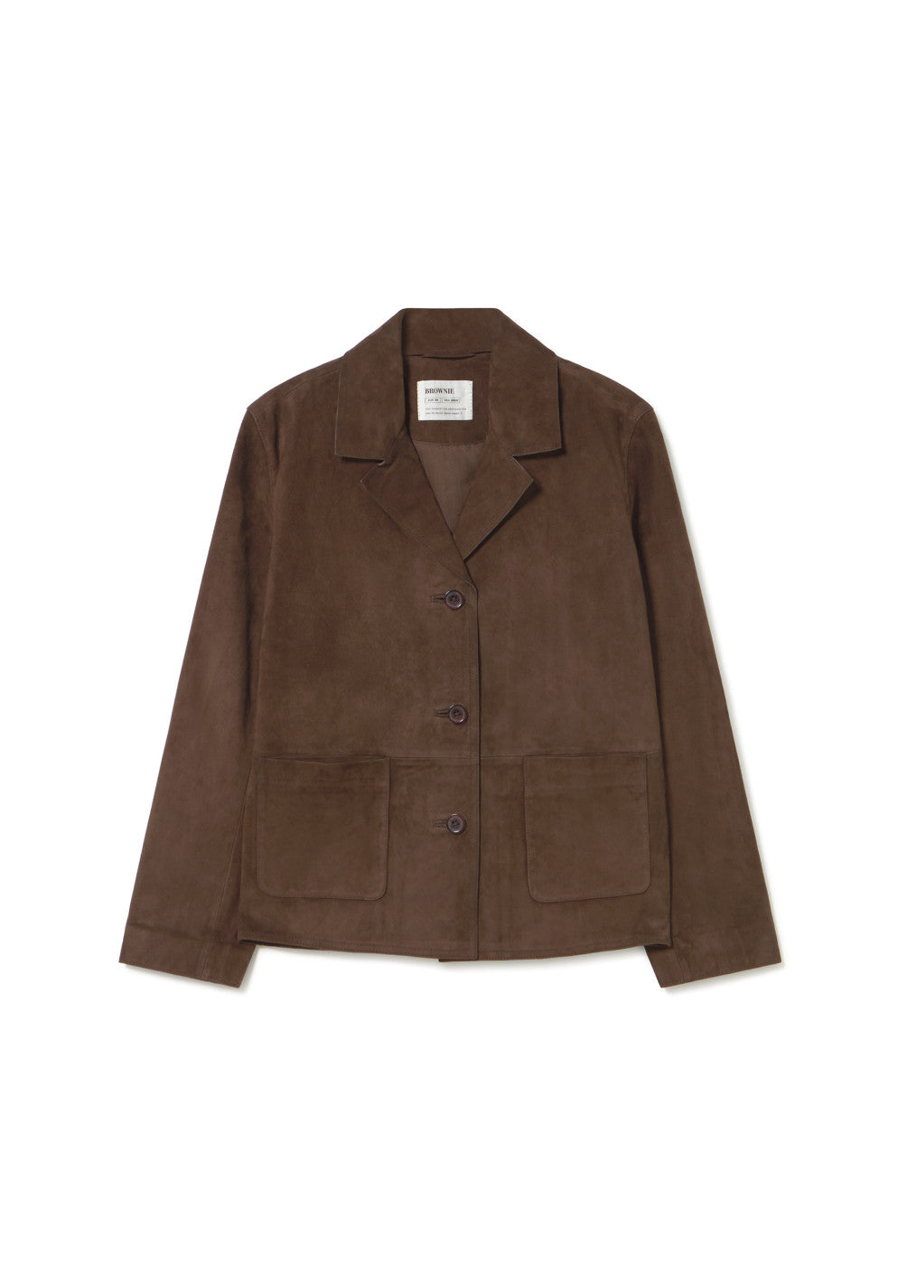 Chaqueta piel suede