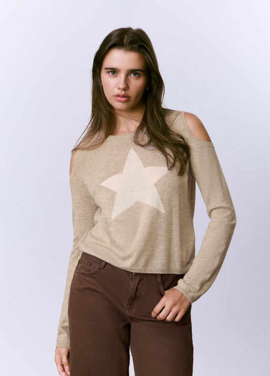 Jersey estrella hombros