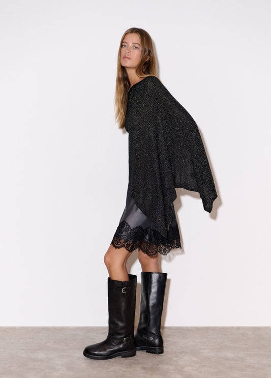 Capa hilo metalizado