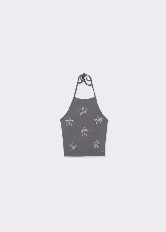 Top halter tachas
