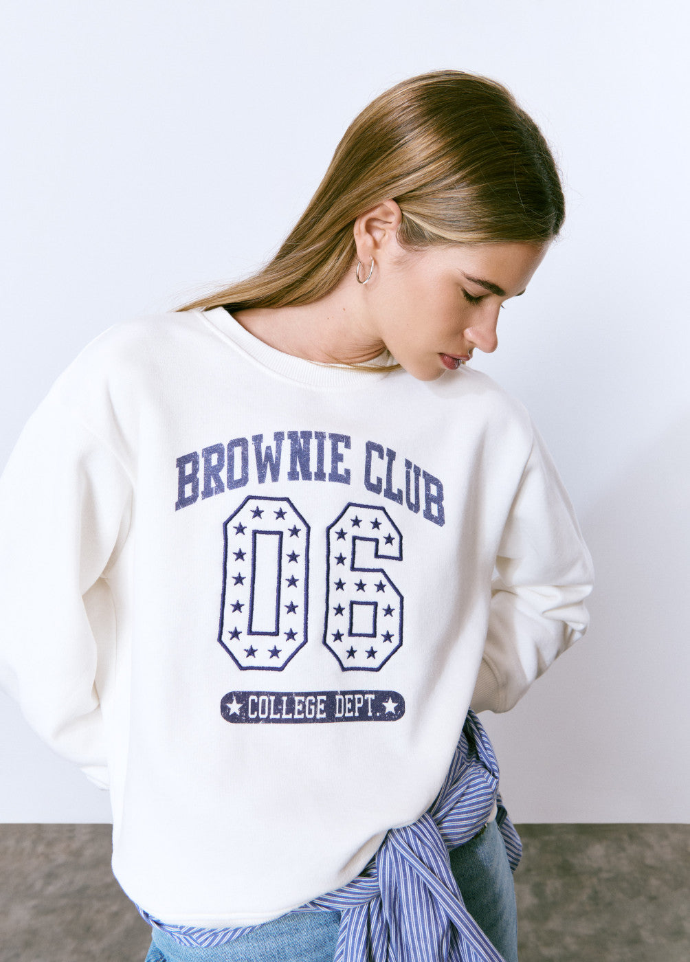 Sudadera print número