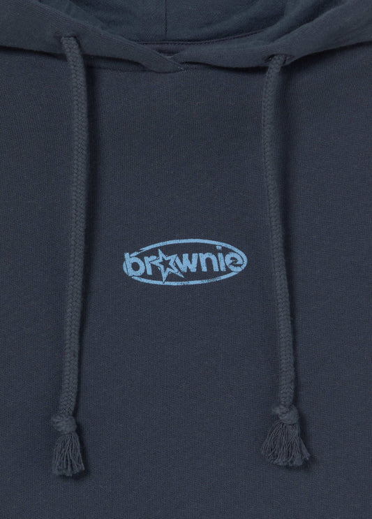 Sudadera oversized print espalda