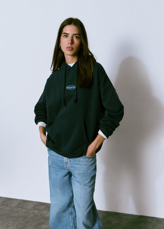 Sudadera oversized print espalda