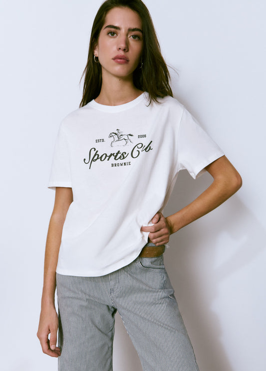 Camiseta básica sports club