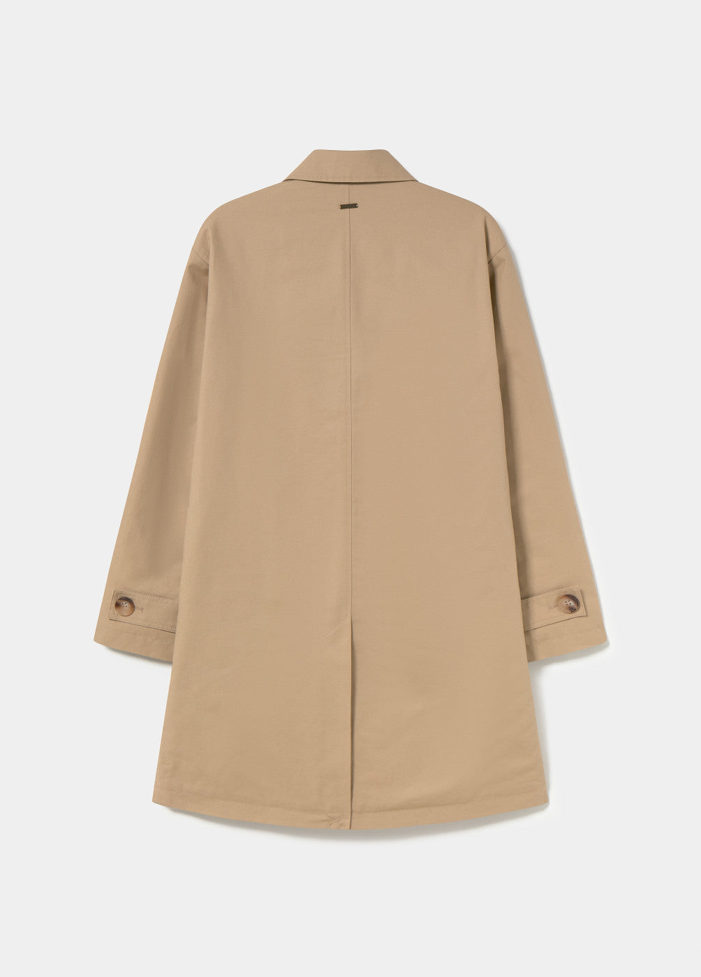 Gabardina forro vichy acolchada