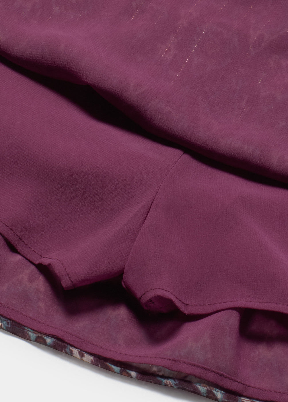 Falda corta estampada