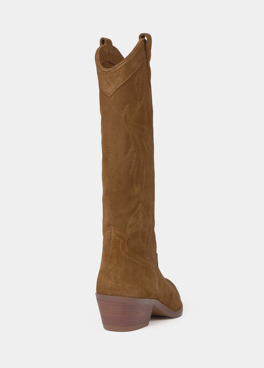 Bota cowboy alta