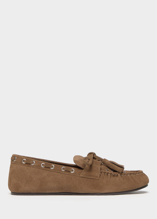 Mocasín serraje eyelets