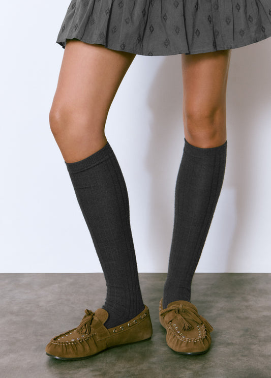 Mocasín serraje eyelets