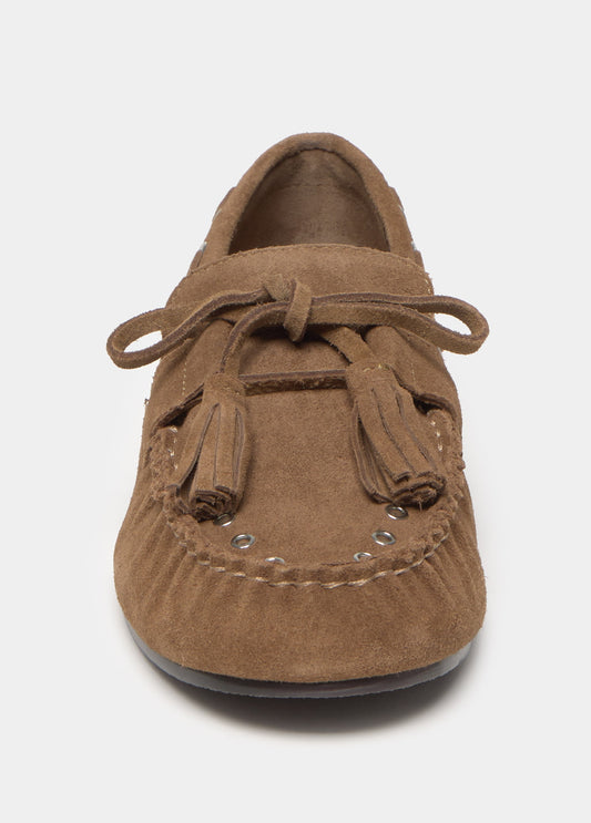 Mocasín serraje eyelets
