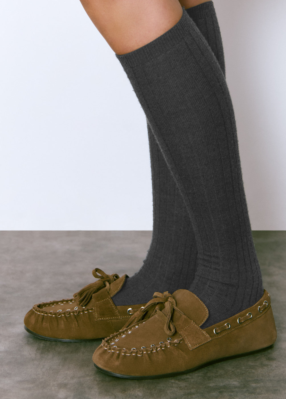 Mocasín serraje eyelets