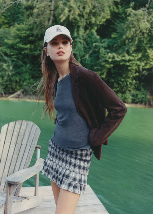 Gorra pana bordado perro