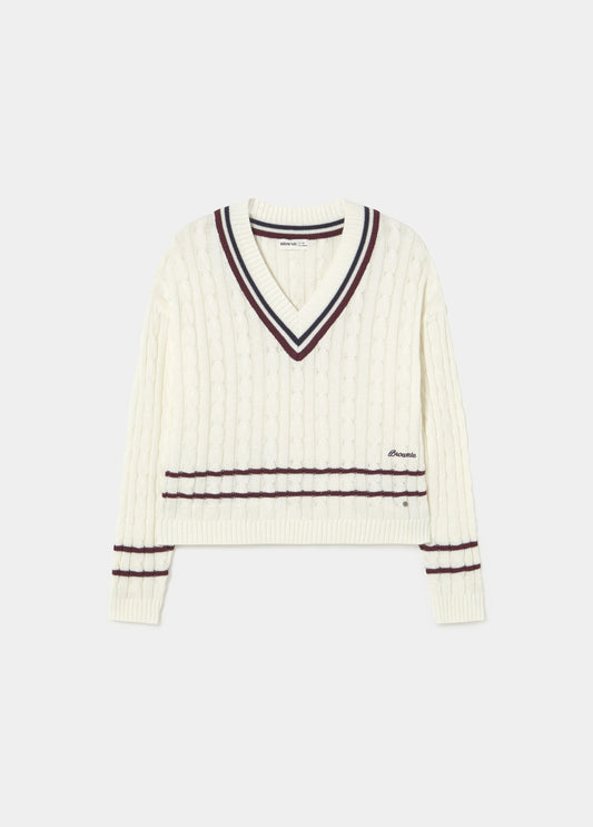 Jersey pico franjas