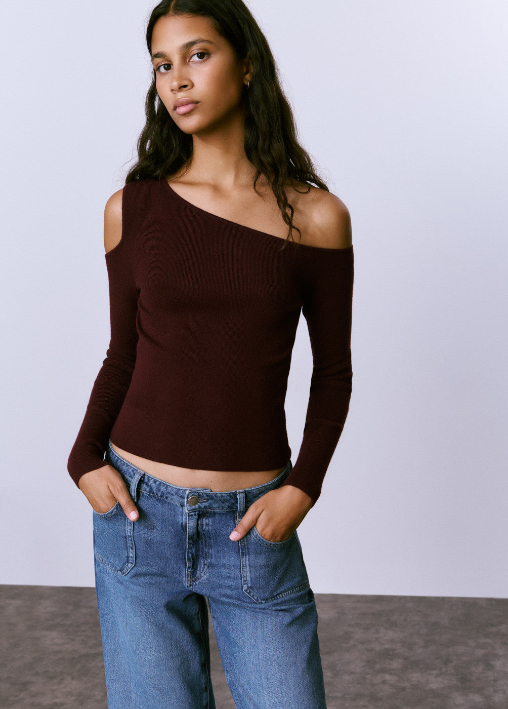 Jersey asimétrico cut out