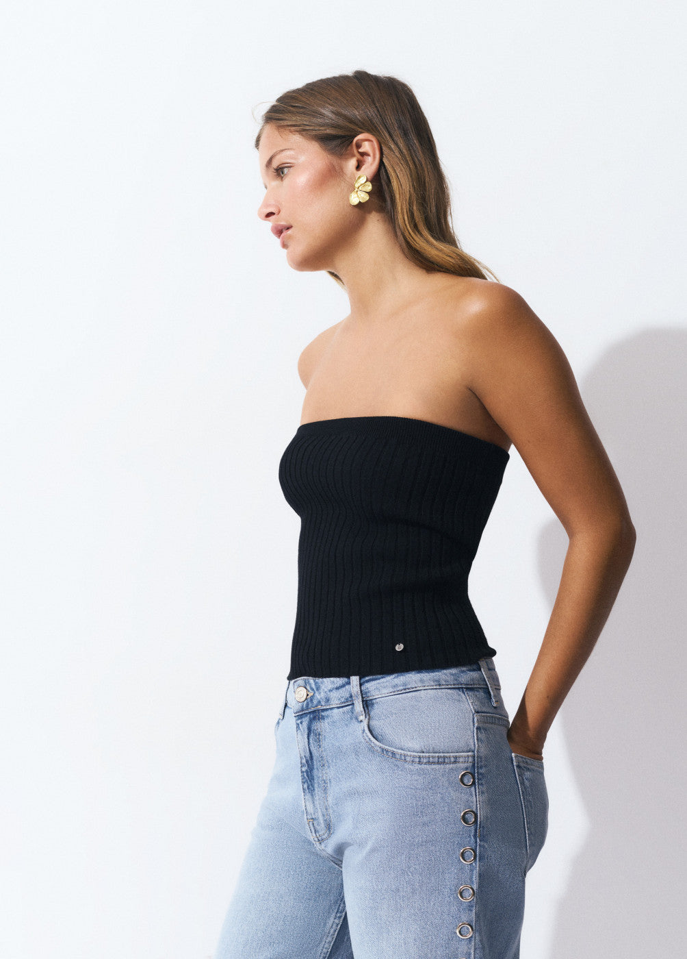Top bandeau tiras