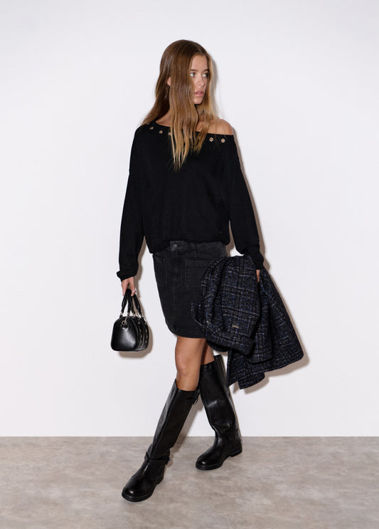 Jersey asimétrico eyelets