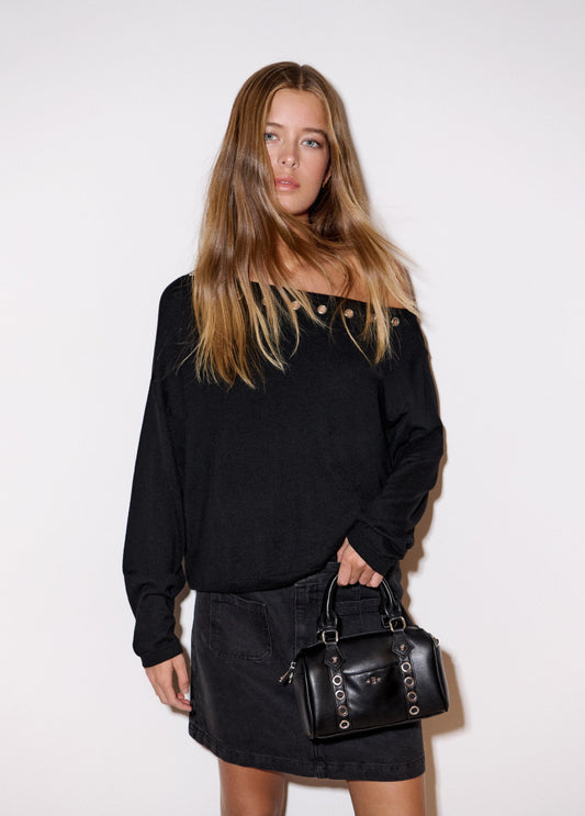 Jersey asimétrico eyelets