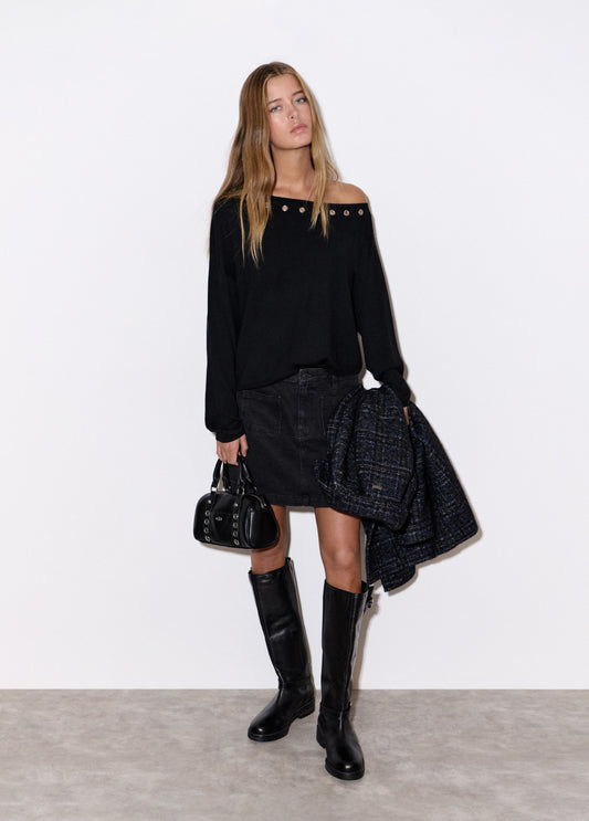 Jersey asimétrico eyelets