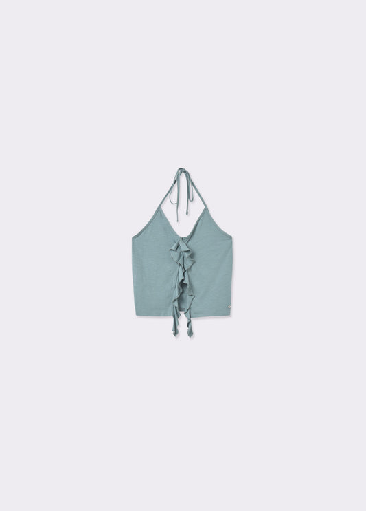 Camiseta tirantes volantes