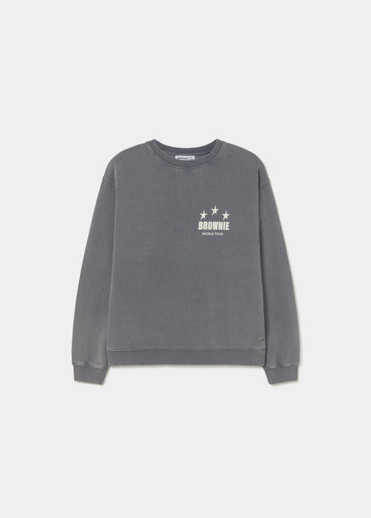 Sudadera print glitter