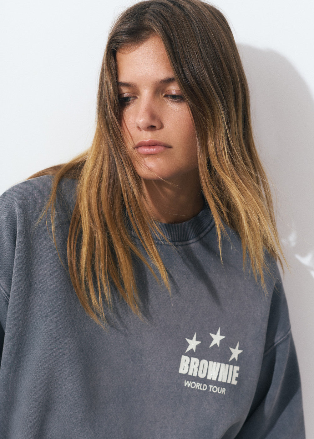 Sudadera print glitter