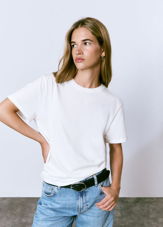 Camiseta básica algodón