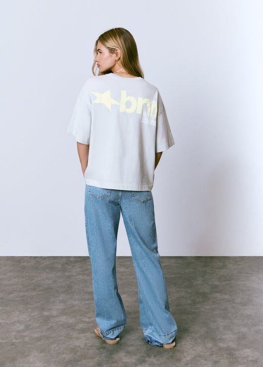 Camiseta print espalda texto