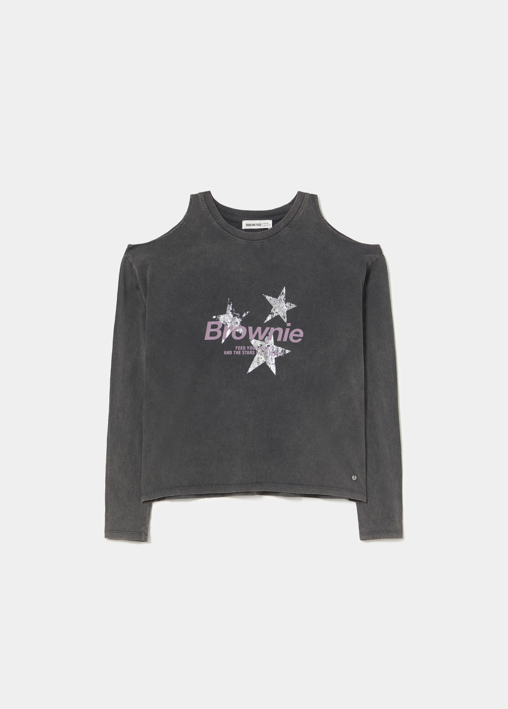 Camiseta cut-out hombros