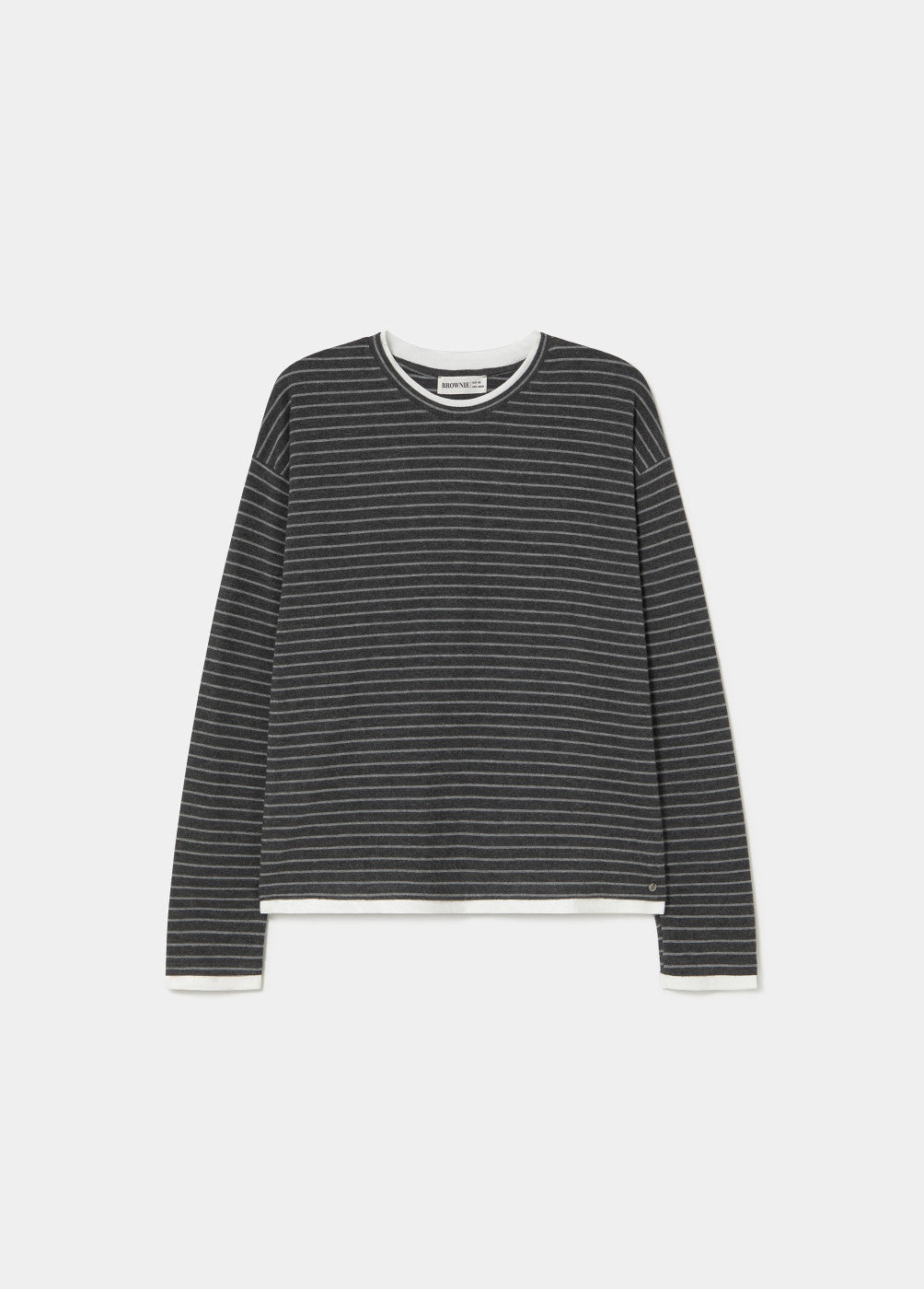 Camiseta raya tejida