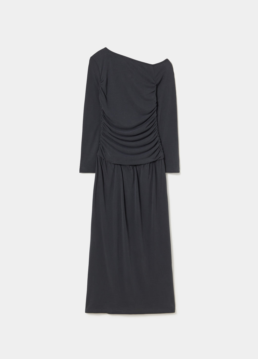 Vestido largo drapeado