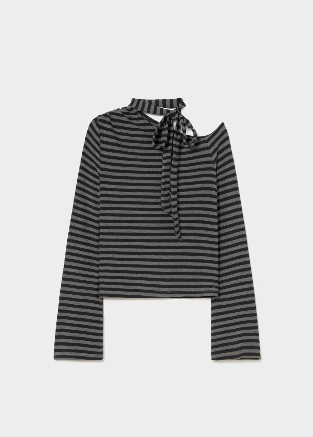 Camiseta rayas bufanda