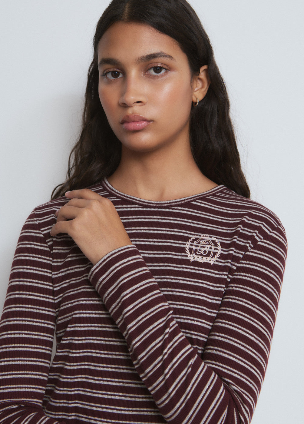 Camiseta rayas escudo