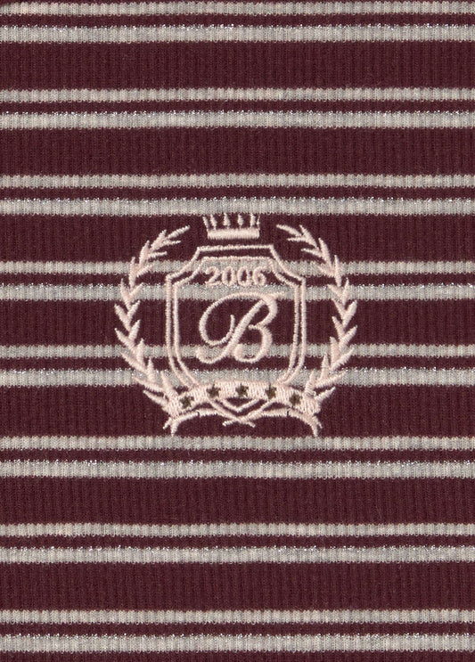 Camiseta rayas escudo