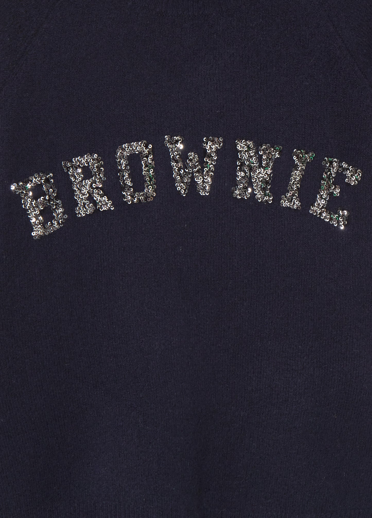 Jersey brownie lentejuela