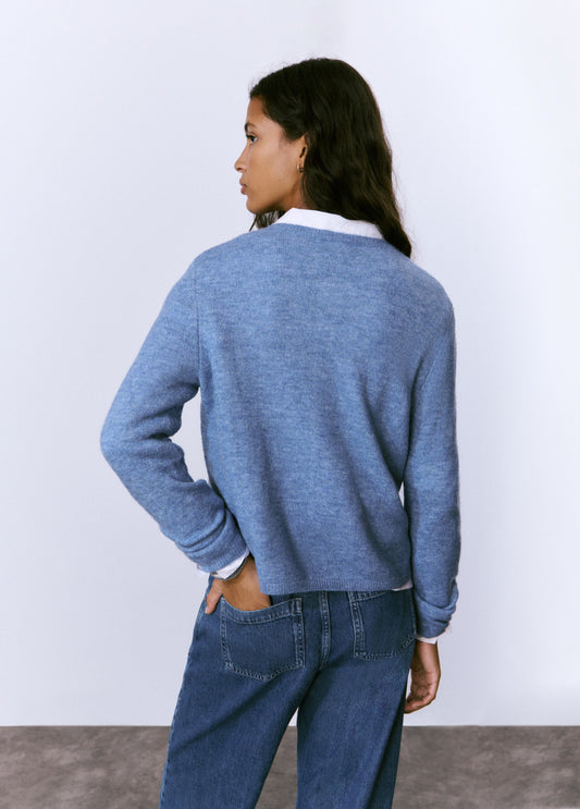 Chaqueta punto básica