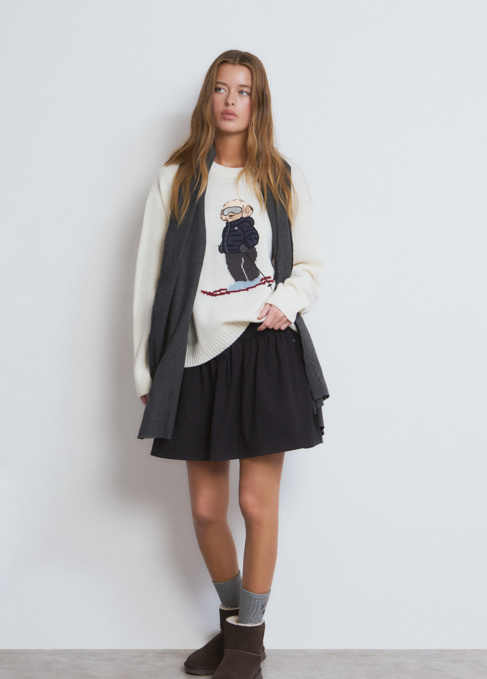 Jersey perro esquiador gafas