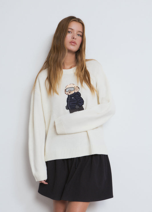 Jersey perro esquiador gafas