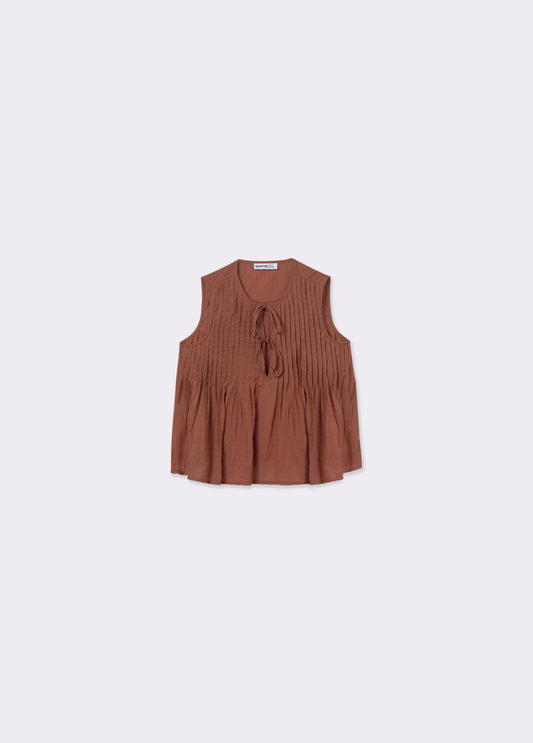 Blusa tirantes jaretas con lazos