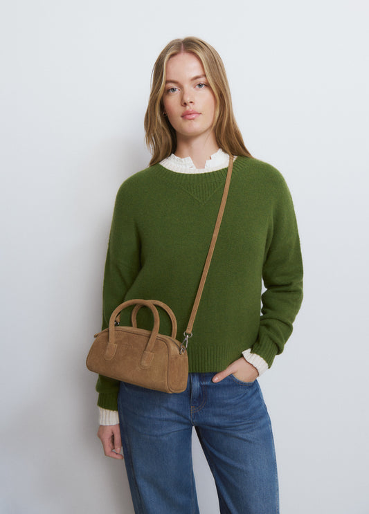 Bolso bowling cuero