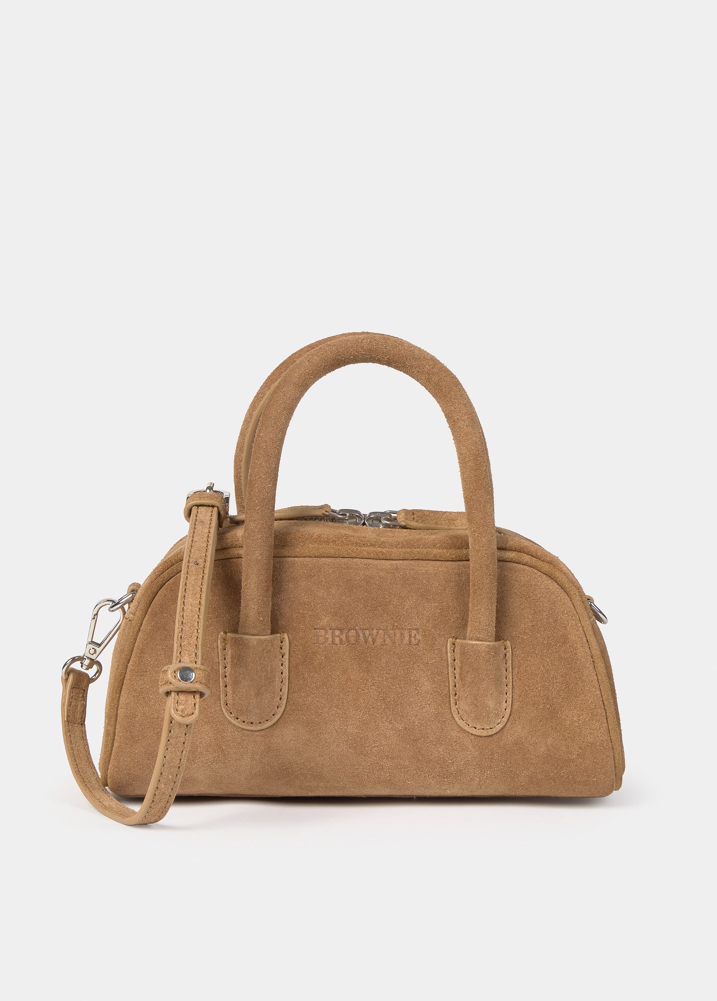 Bolso bowling cuero