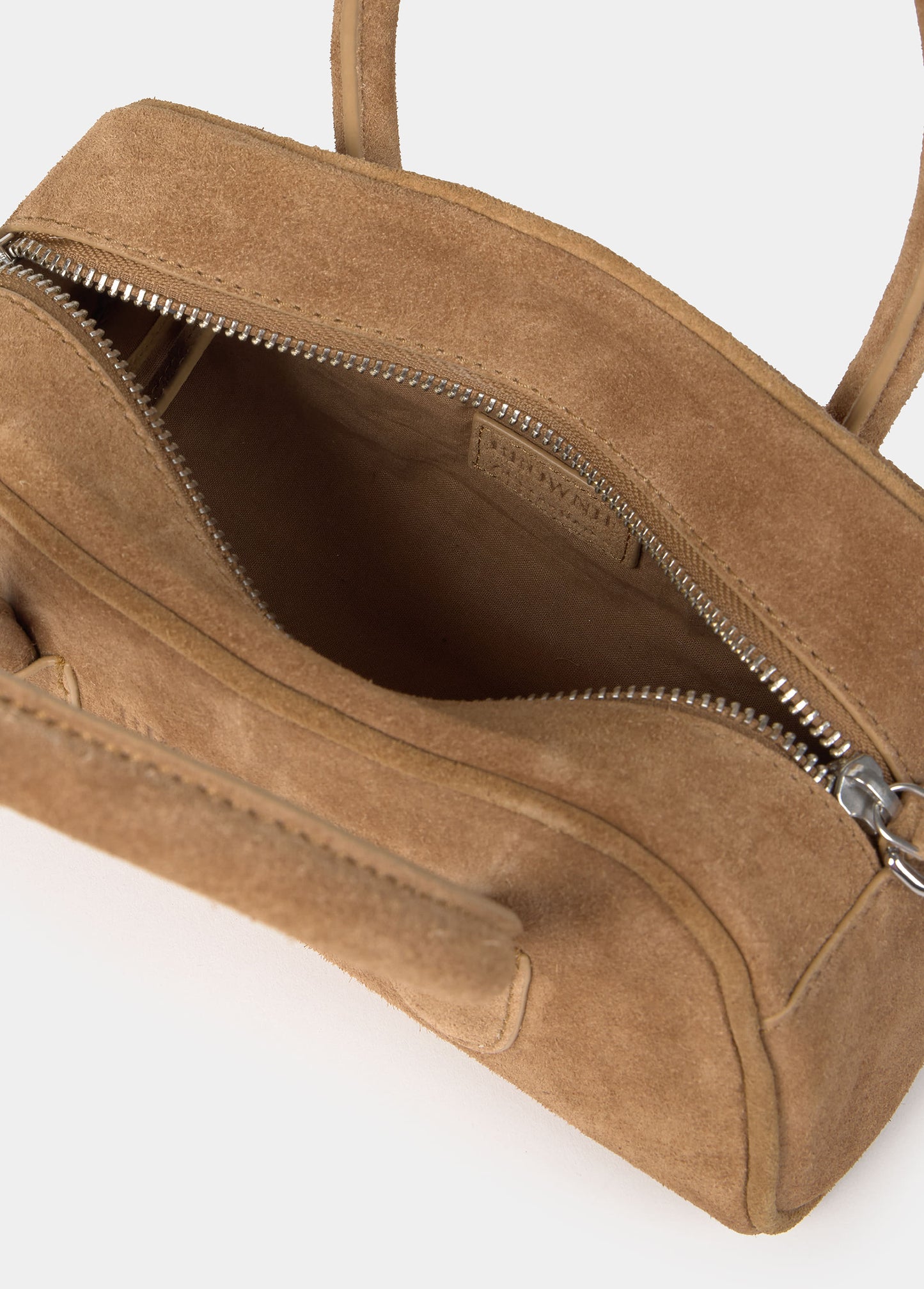 Bolso bowling cuero