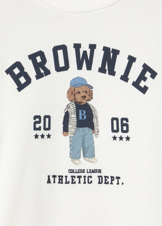 Sudadera perrita Brownie