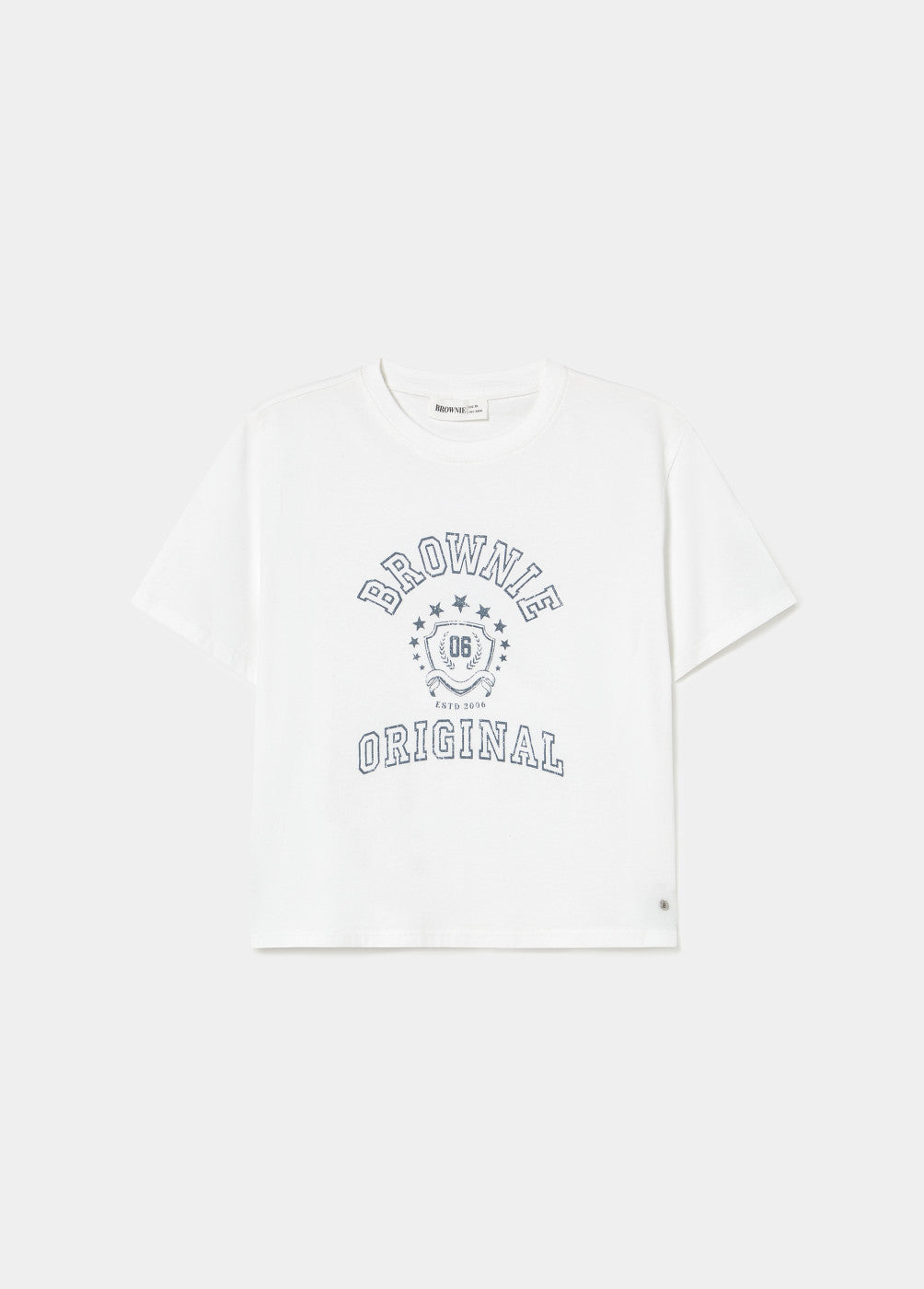 Camiseta print varsity